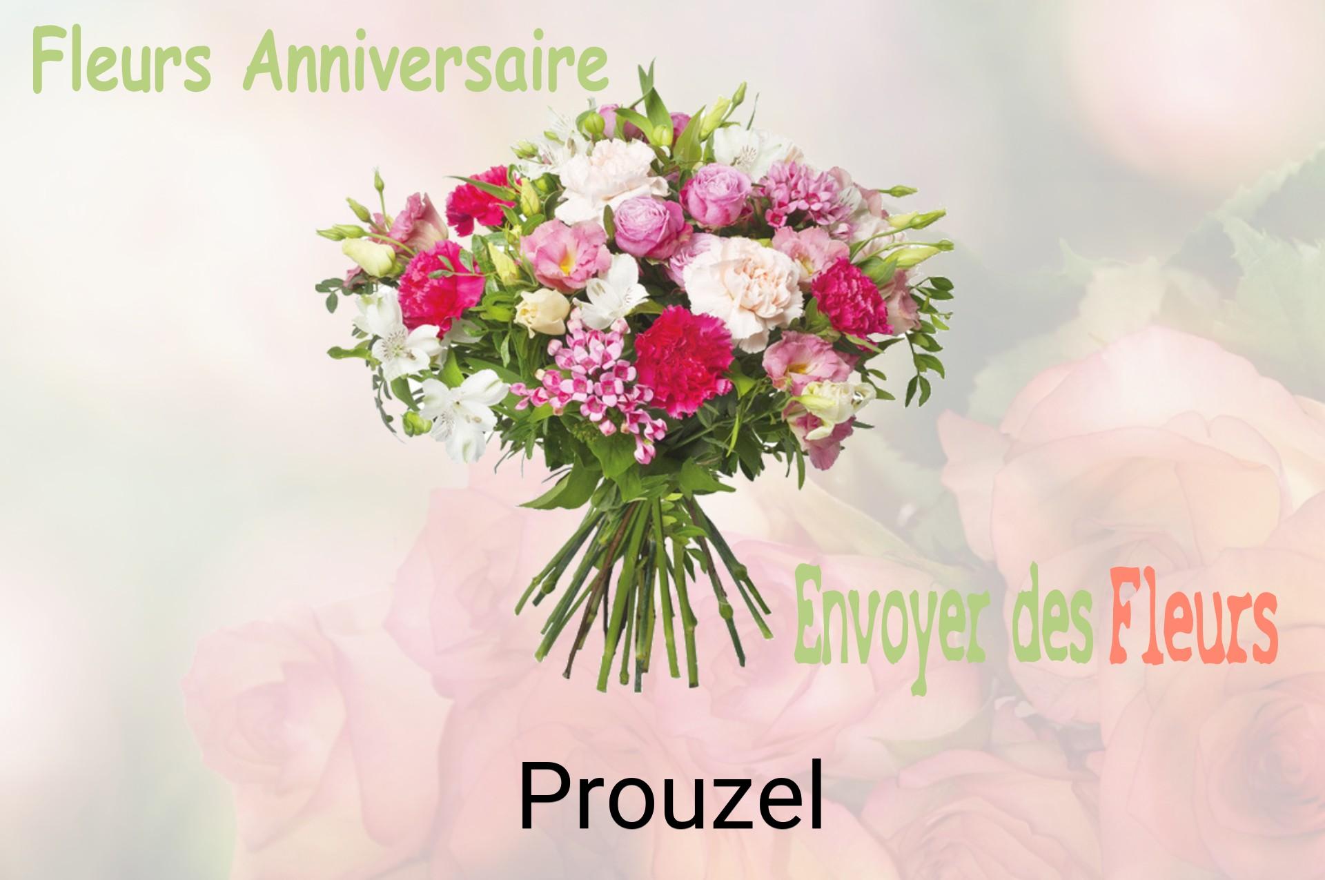 Bouquet de fleurs d’anniversaire livré à Prouzel